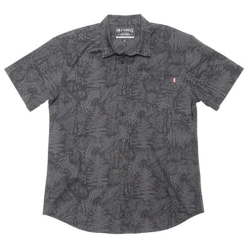 Chemise Tomahawk Button Up Gris, de face