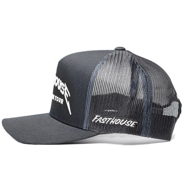 Casquette Tour/Fasthouse/ noir de profil