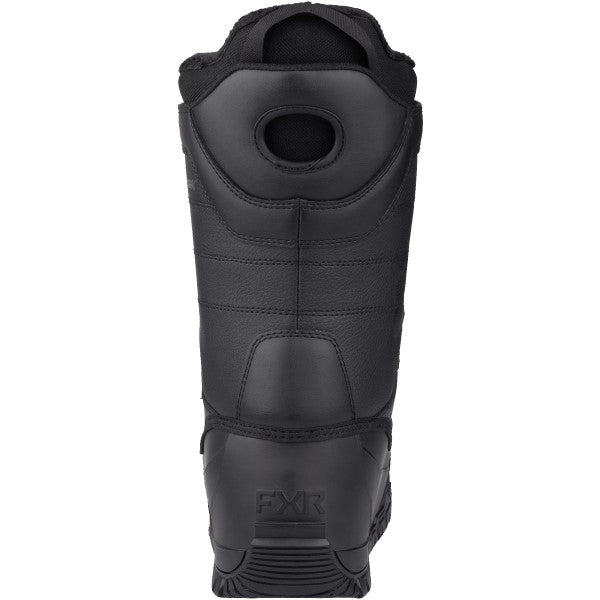 Bottes de Motoneige Transfer BOA Noir Ops de dos