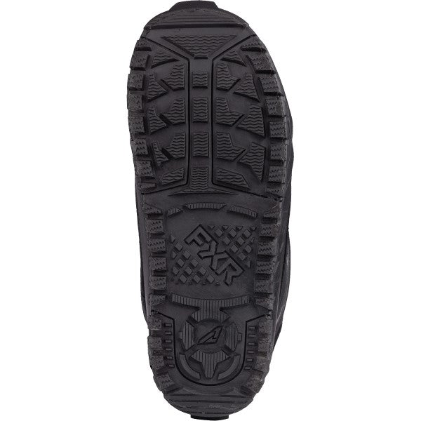Bottes de Motoneige Transfer Noir Ops de dessous