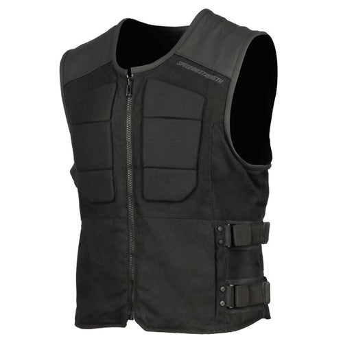 Manteau de Moto True Grit 2.0/Noir / Speed and Strength