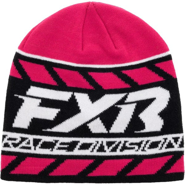 Tuque Race Division FXR noir et rose