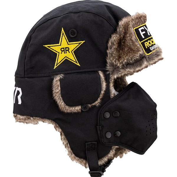 Tuque Trapper FXR noir et jaune