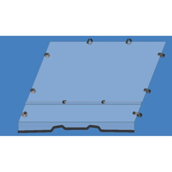 Windshield Combo Polaris Ranger Round Full 570-800 2010+