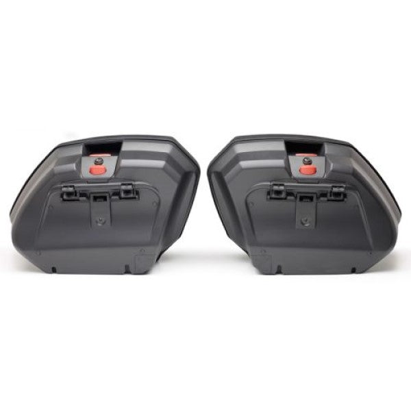 Paire de Valises latérales de Moto V37 Monokey Side Noir/Argent