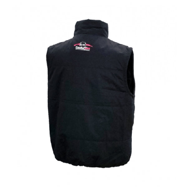 Veste Chauffante Conforteck Noir, Dos