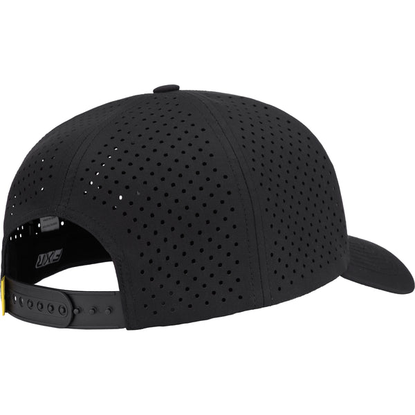Casquette Valcourt Noir, de dos