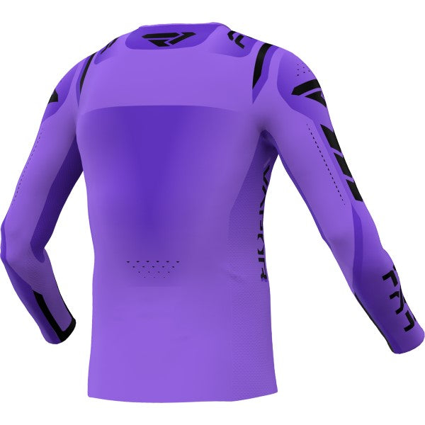 Chandail de Motocross Vapor Air Junior Mauve/Noir incliné de dos