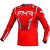 Chandail de Motocross Vapor Air Junior Rouge/Bleu incliné de face