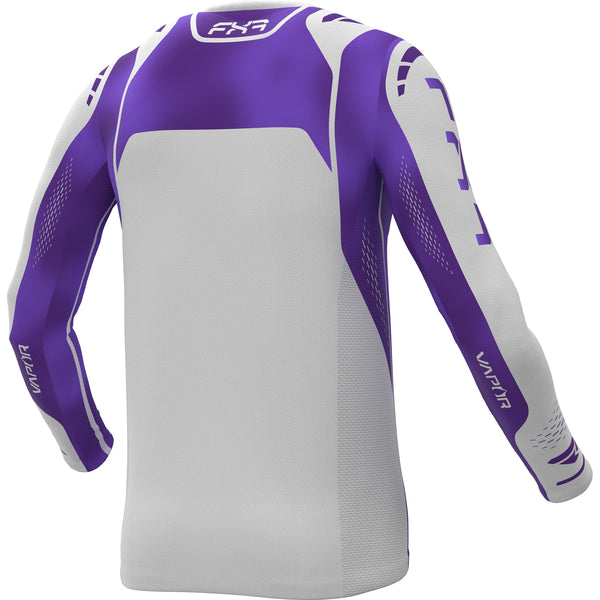 Chandail de Motocross Vapor MX 26.5 Junior Mauve/Blanc, de dos