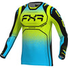 Chandail de Motocross Vapor MX 26.5 Jaune/Bleu, de face