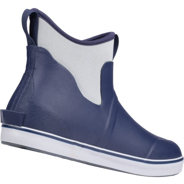 Bottes Vapor Pro Lite Bleu/Gris incliné de dos