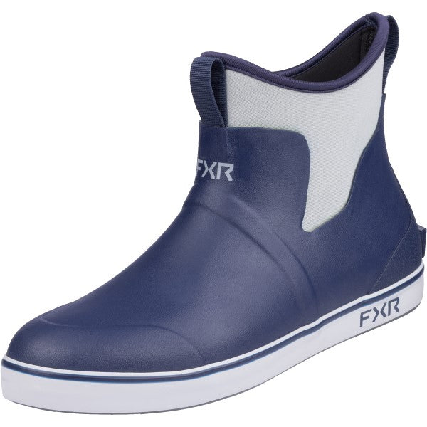 Bottes Vapor Pro Lite Bleu/Gris incliné de face
