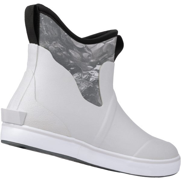 Bottes Vapor Pro Lite Gris Clair incliné de dos