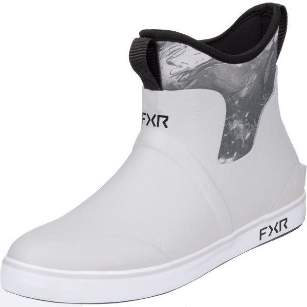 Bottes Vapor Pro Lite Gris Clair incliné de face