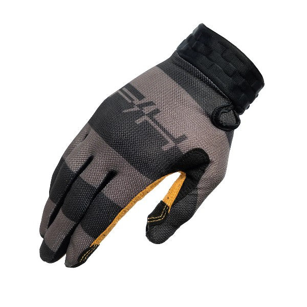 Gants de Motocross Vapor Ray/Fasthouse/gris noir/droite