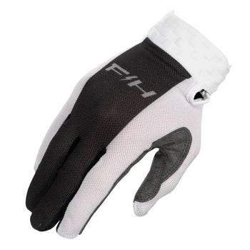 Gants de Motocross Vapor Rea/Fasthouse/blanc noir/droit