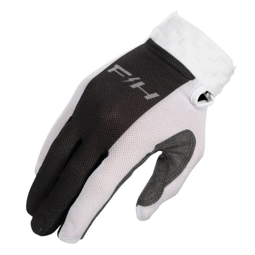 Gants de Motocross Vapor Rea/Fasthouse/blanc noir/droit