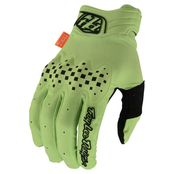 Gants de Motocross Gambit Solid Vert, Dos