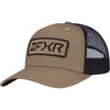 Casquette Victory Beige/Noir, de face