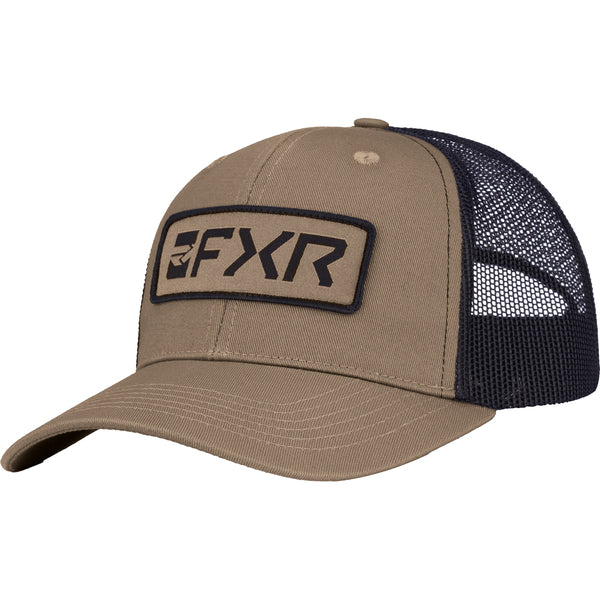 Casquette Victory Beige/Noir, de face