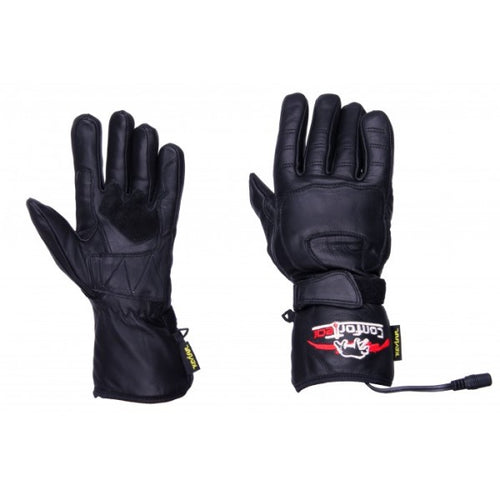Gants Moto Chauffants en Cuir