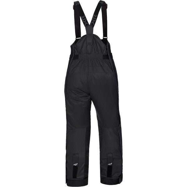 Pantalon de Motoneige Adrenaline Femme Noir Rose de dos