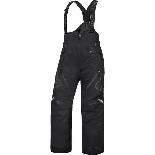 Pantalon de Motoneige Adrenaline Femme Noir Ops de face
