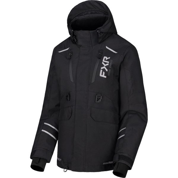 Manteau de Motoneige Excursion FX Femme Noir de face