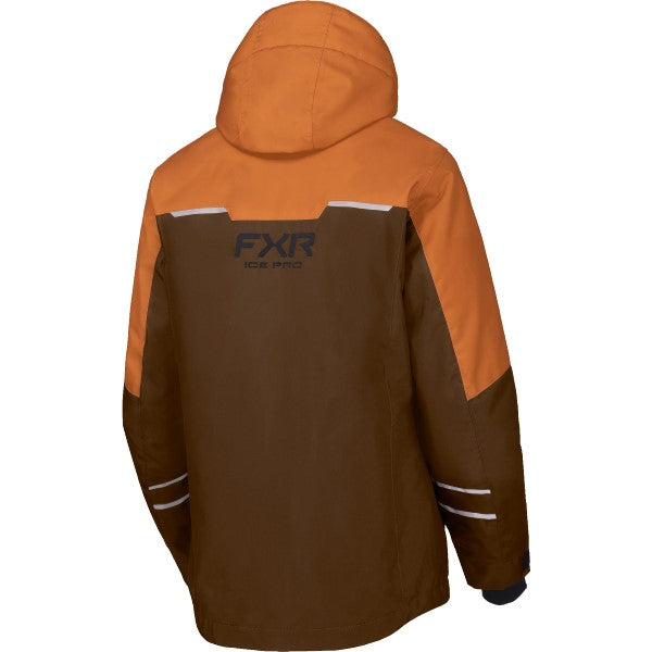Manteau de Motoneige Excursion FX Femme Brun/Orange de dos