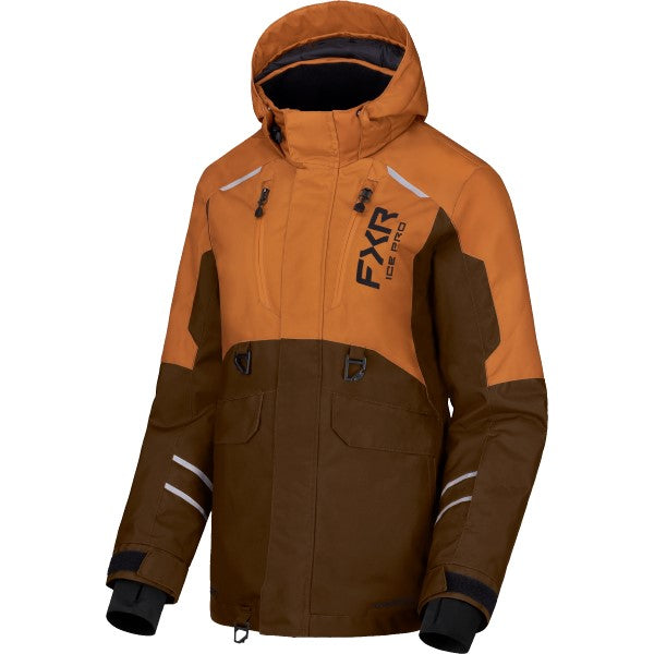 Manteau de Motoneige Excursion FX Femme Brun/Orange de face