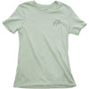 T-Shirt WFF Femme Vert de face