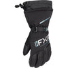 Gants de Motoneige Fusion Femme Bleu/Noir côté jointures