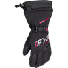 Gants de Motoneige Fusion Femme Rose/Noir côté jointures