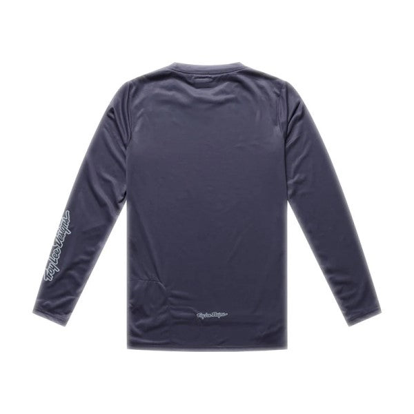 Chandail de vélo Lilium Pro Mono Femme/Troy lee/noir carbone de dos