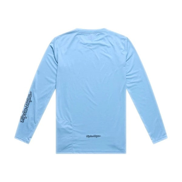 Chandail de vélo Lilium Pro Mono Femme/Troy lee/bleu cmlair de dos 