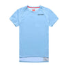 Chandail de vélo Lilium Pro Mono Manches Courtes Femme/Troy lee/ bleu clair de face