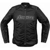 Manteau de Moto Overlord 3 Femme Icon noir, de face