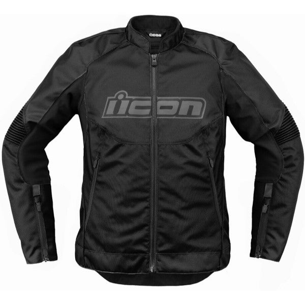 Manteau de Moto Overlord 3 Femme Icon noir, de face