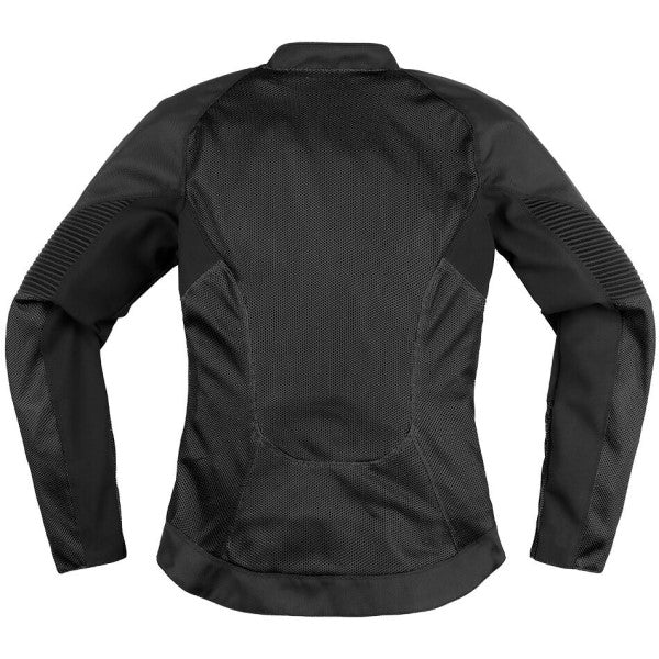Manteau de Moto Overlord 3 Mesh Femme Icon noir, de dos