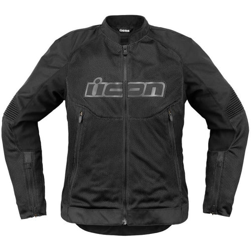 Manteau de Moto Overlord 3 Mesh Femme Icon noir, de face