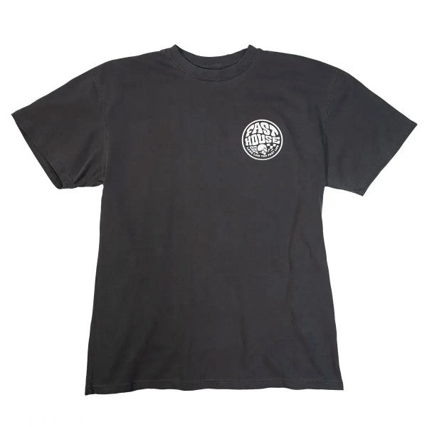 T-Shirt Waxed/Fasthouse/noir de face