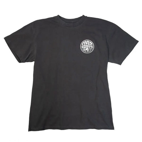 T-Shirt Waxed/Fasthouse/noir de face