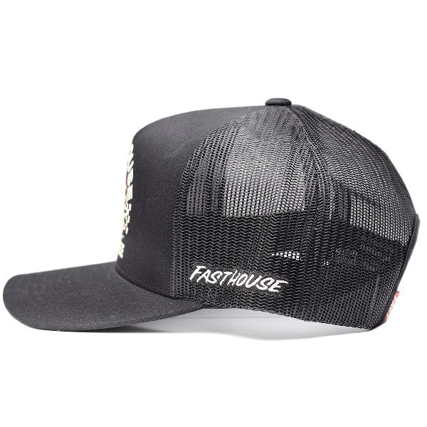 Casquette Wild One/Fasthouse/Noir de profil