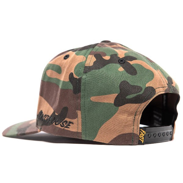 Casquette Wired/Fasthouse/camo de dos