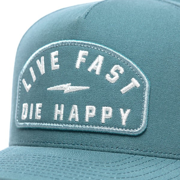 Casquette Wired/Fasthouse/Bleu de face