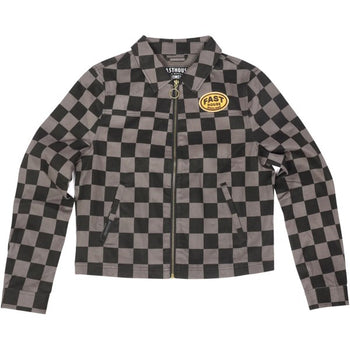 Manteau Daisy Femme Noir/Gris de face