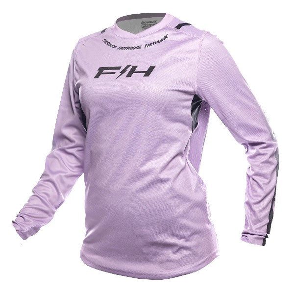 Chandail de Motocross Elrod Nitro Femme/Fasthouse/mauve vert de face