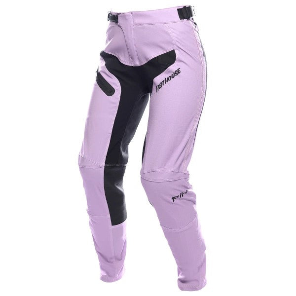 Pantalon de Motocross Elrod Nitro Femme Mauve, de face