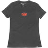T-Shirt Gibson Femme Noir/Rouge de face